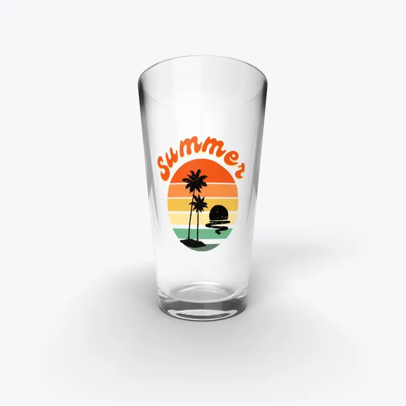Summer Pin Glass | Perfect Gift