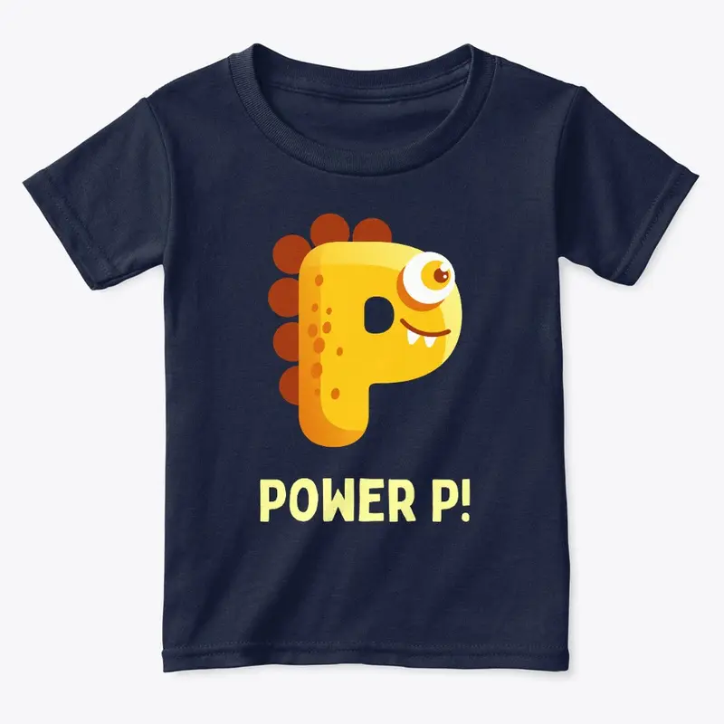 Power P | for Kids Name Start with P