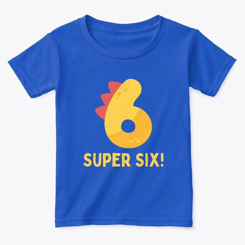 Super Six | T-Shirt for 6-Years-Old Kid