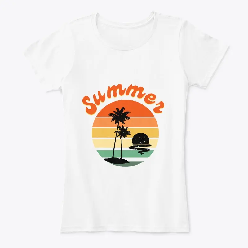 Women Comfort 'Summer' Tee Shirt
