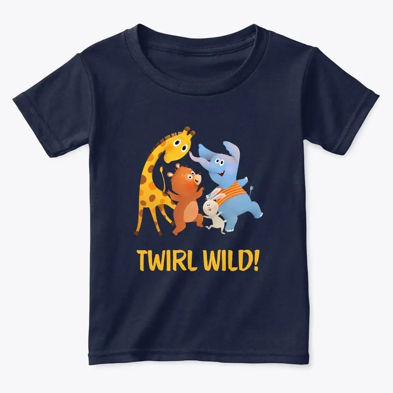 Twirl Wild! | Cute T Shirt Gift for Kids