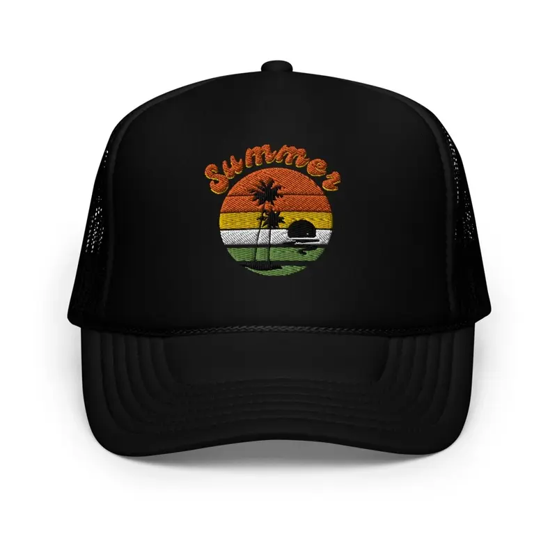 Black Summer Hat | Best Gift for Summer