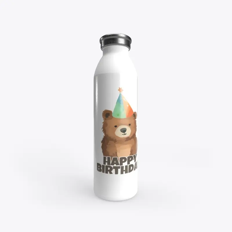 20oz Water Bottle - Birthday Gift