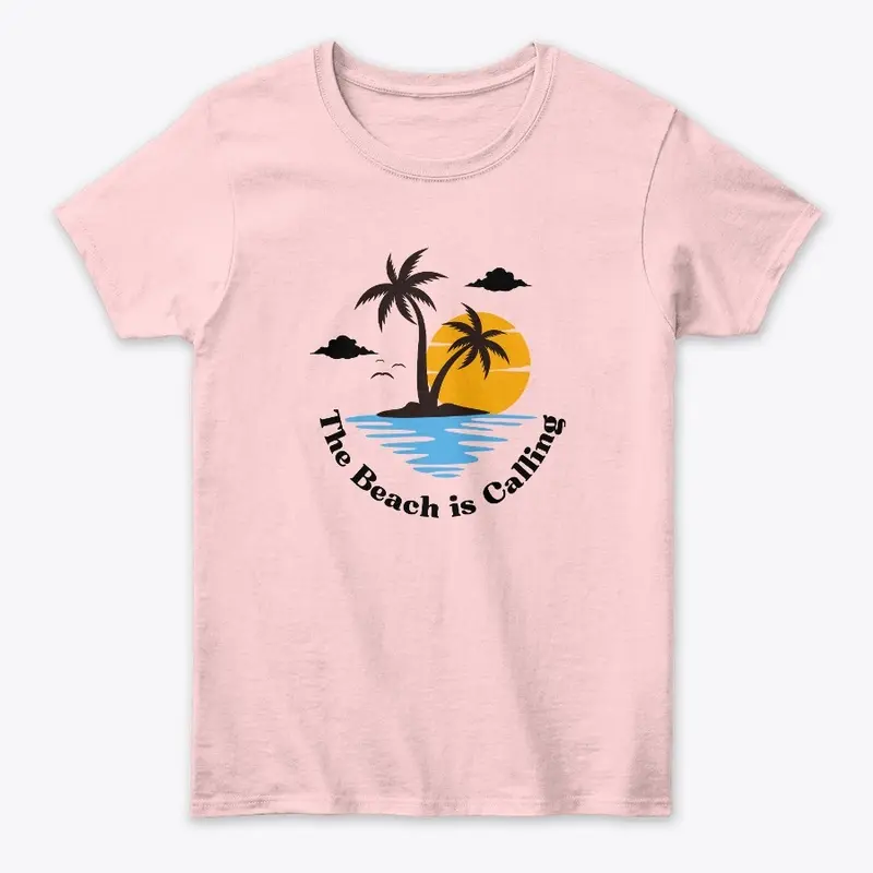 Women's The Beach in Calling | Classic T